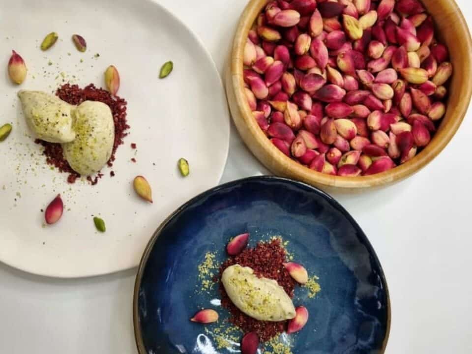 Homemade Pistachio Ice Cream