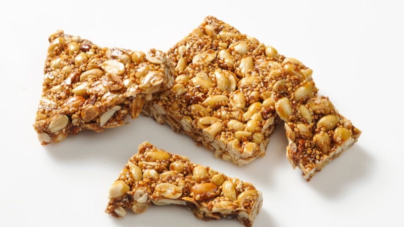Pistachio And Honey Sesame Bar