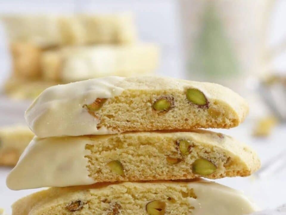 Cranberry Pistachio Biscotti 