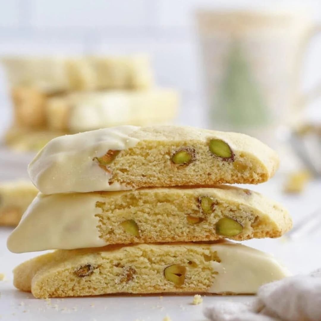 Cranberry Pistachio Biscotti 