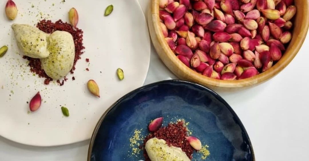 Homemade Pistachio Ice Cream